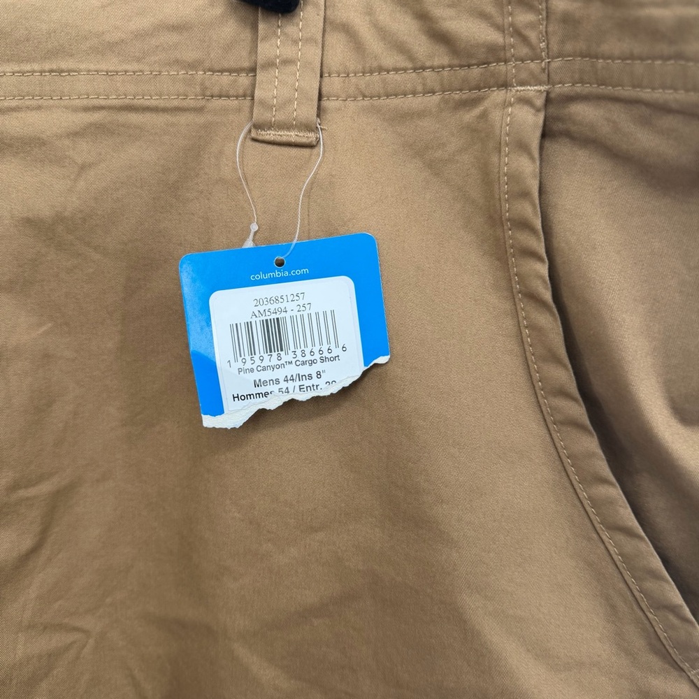 NWT Columbia Pine Canyon Cargo Khaki Shorts - Picture 3 of 6